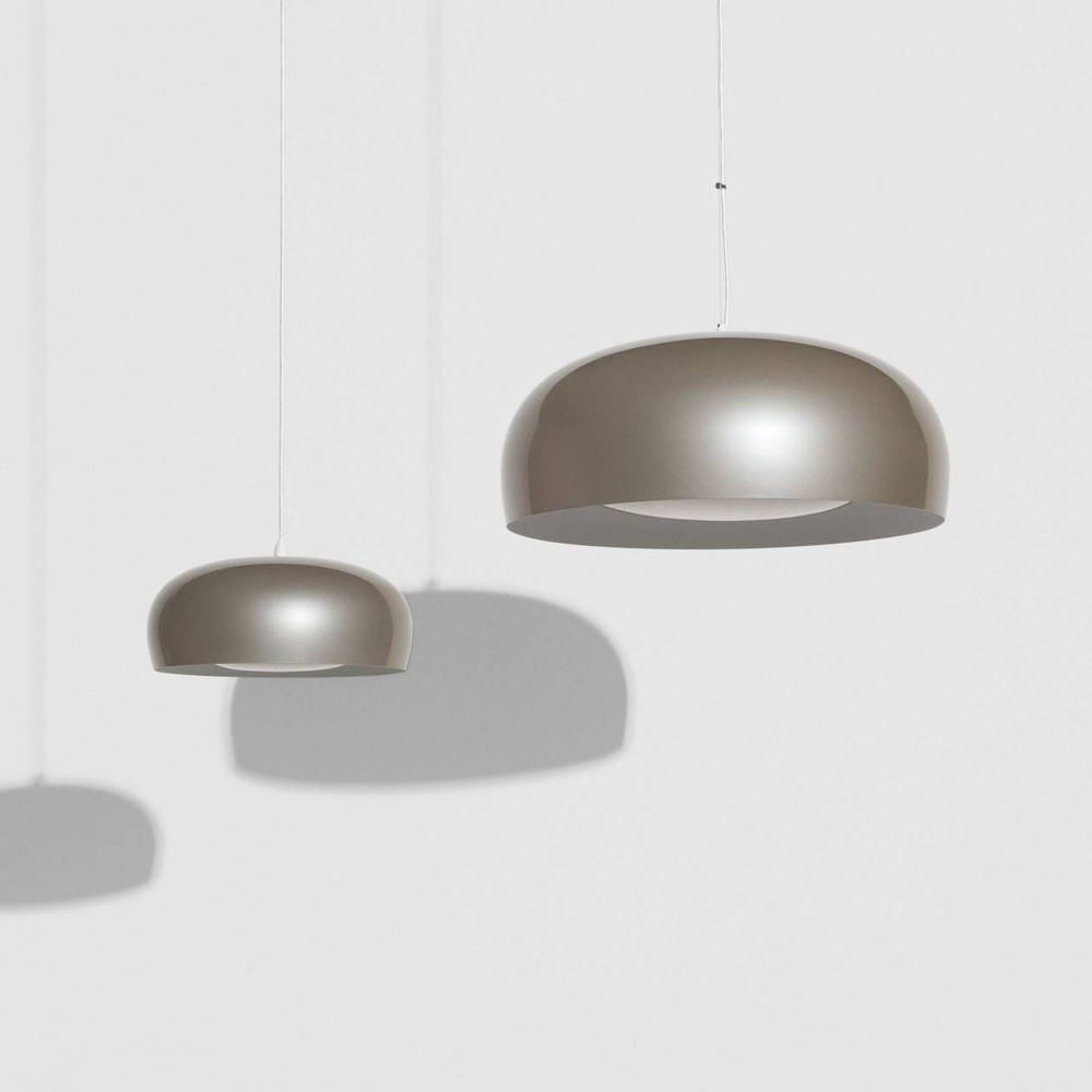 Petite Friture :: Lampa wisząca Brush Large srebrna śr. 60 cm