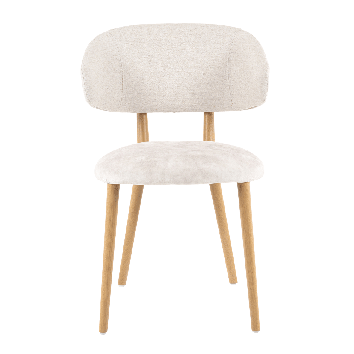 Mobitec :: Toro C06 upholstered chair, white, width 55 cm