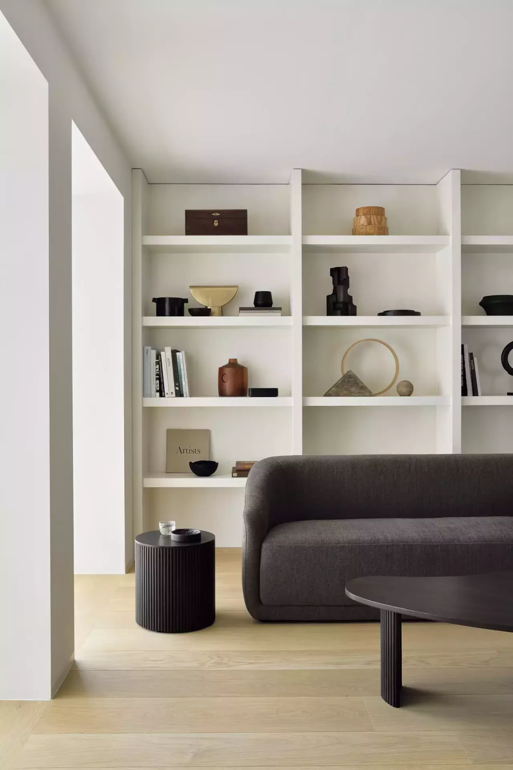 Ethnicraft :: Coffee table Mahogany black 40 x 40 x 40 cm