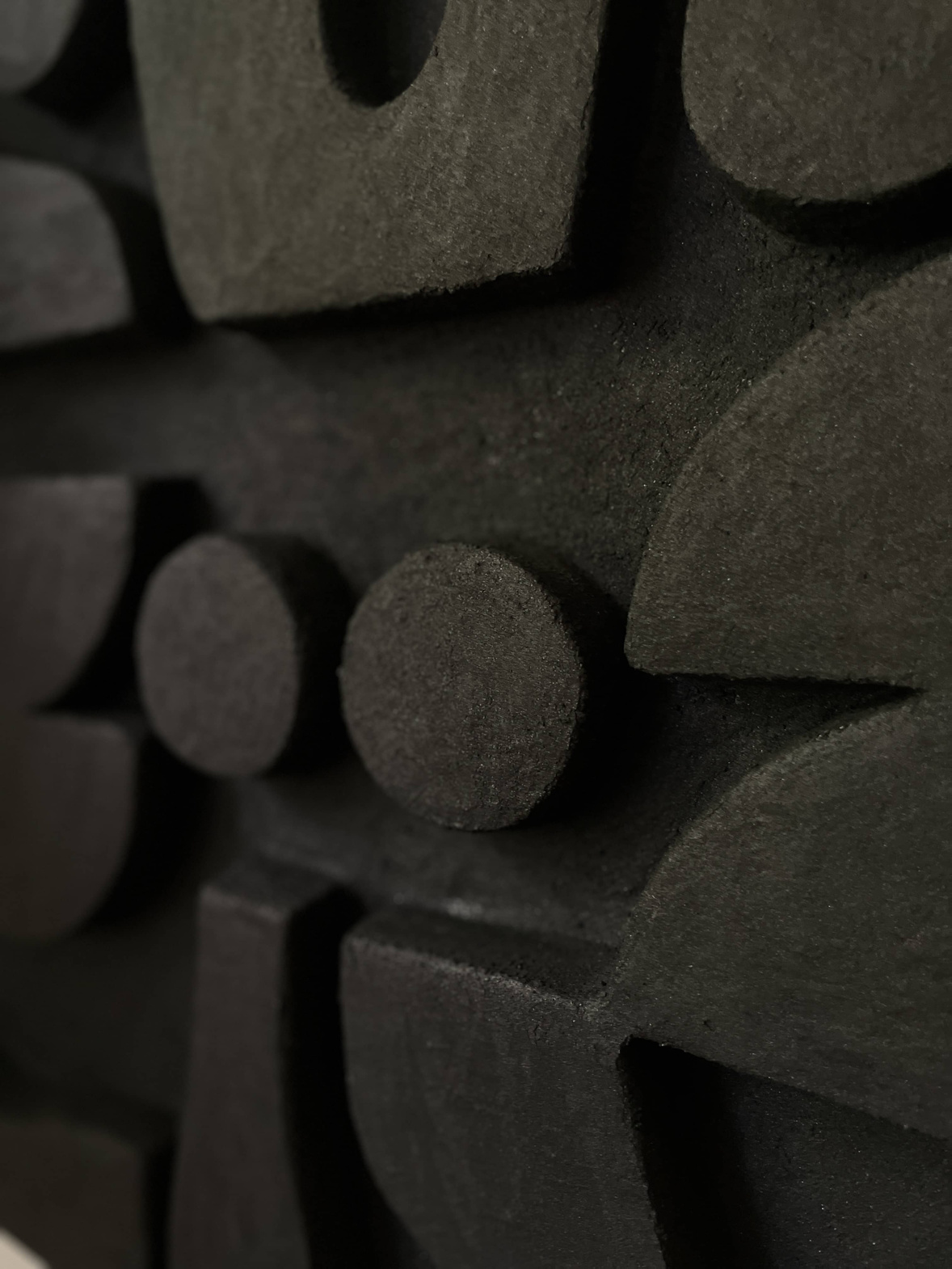 Zuzia Mikołajczuk (Zuz van Miko) :: Płaskorzeźba "Bryła IV" 57,5 x 57,5 cm