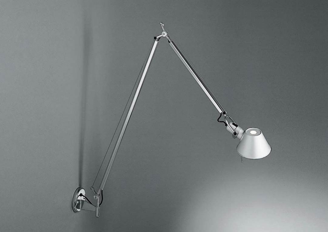 Artemide :: Wall lamp Sconce Tolomeo braccio silver 167 cm