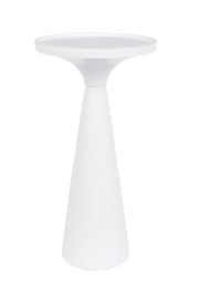 Zuiver :: Couchtisch aus Aluminium Floss weiß