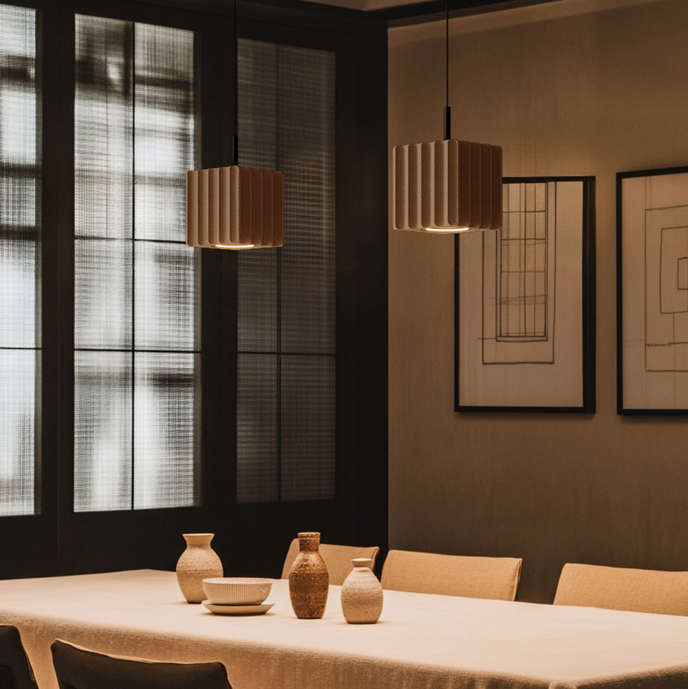 Aromas :: Pire ceramic pendant lamp, height 20 cm, color to choose from