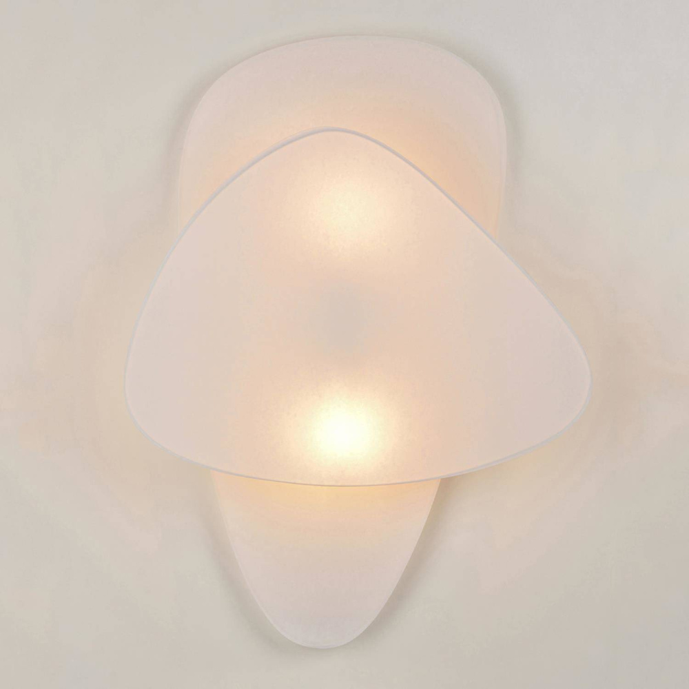 Market Set :: Wandlampe Leinwand Screen Größe 2L Höhe 59 cm weiß