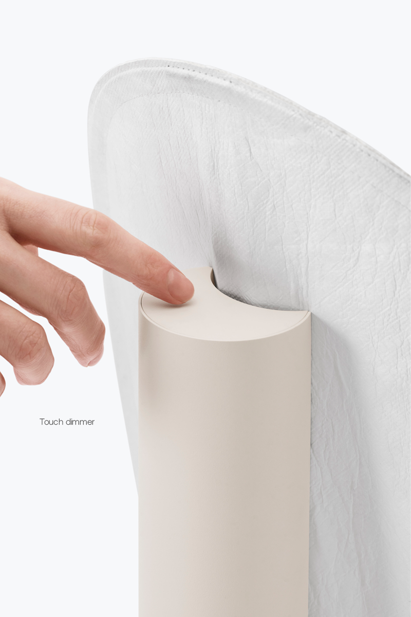 New Works :: White Tense table lamp, height 43 cm