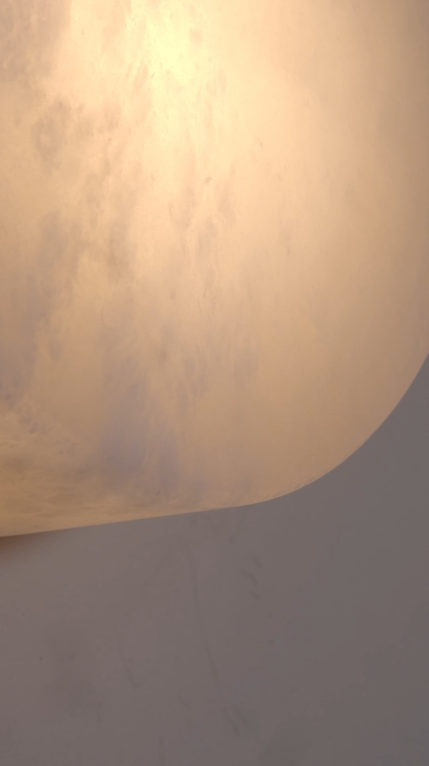 Robin :: Rock ceiling/wall lamp alabaster diameter 9 cm IP20 2700K