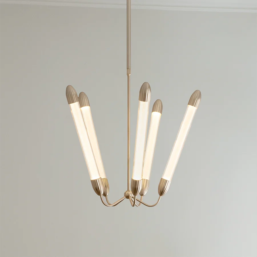 Umage :: Lemon Squeeze Long ceiling lamp/chandelier, diameter 85.6 cm, polished brass