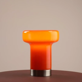 Artera :: Bonbon Orange Tischleuchte, Größe S, Höhe 20 cm, orange