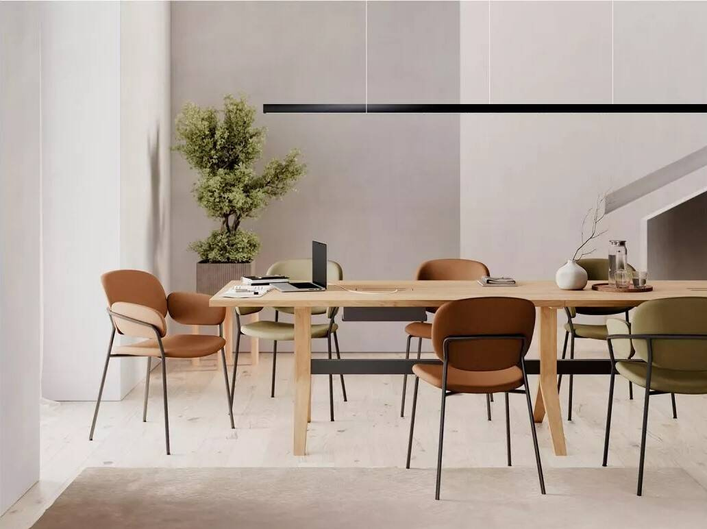 Fameg :: Riso upholstered chair with armrests, width 58 cm, color to choose from