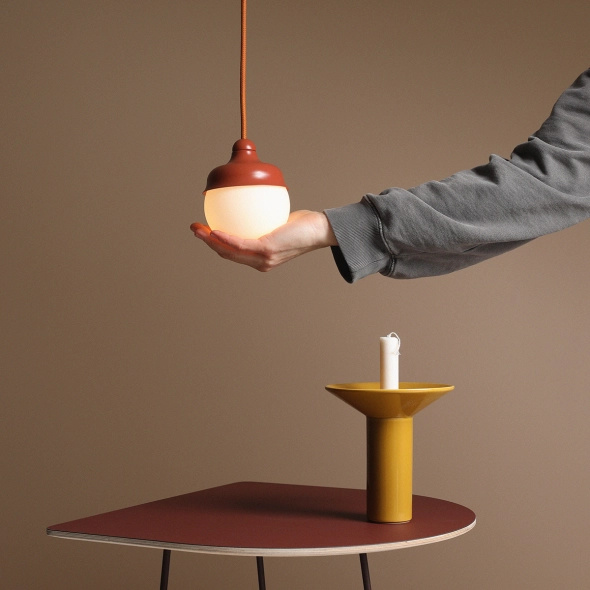 Artera :: Fala hanging lamp red size XS