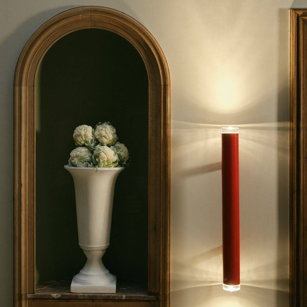 Petite Friture :: Lampa ścienna / kinkiet Pyl wys. 75 cm czerwony
