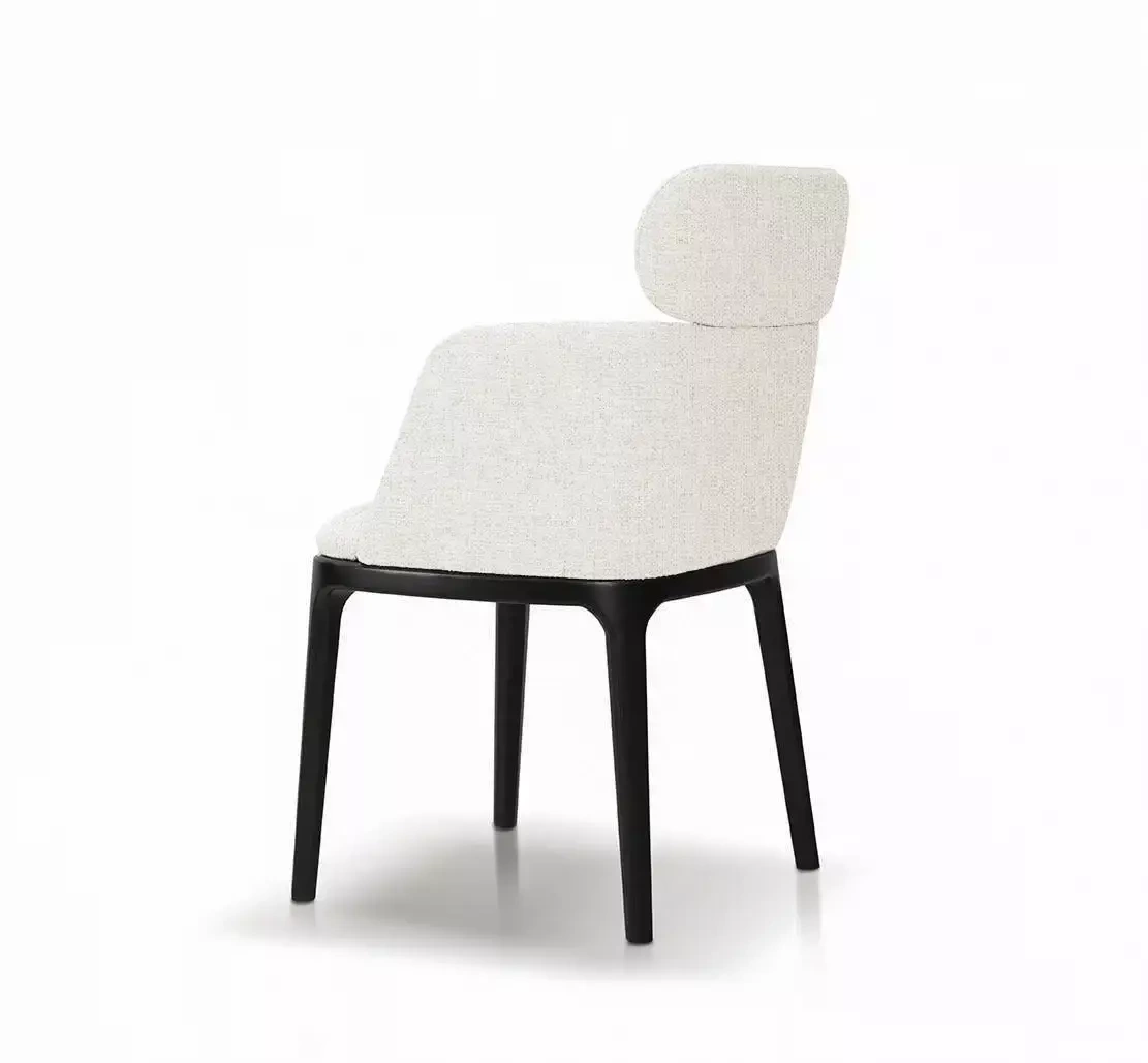 Nobonobo :: Must beige upholstered chair with armrests, width 53 cm