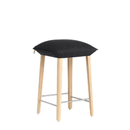 Mobitec :: Stuhl gepolstert Rob Breite 47 cm braun