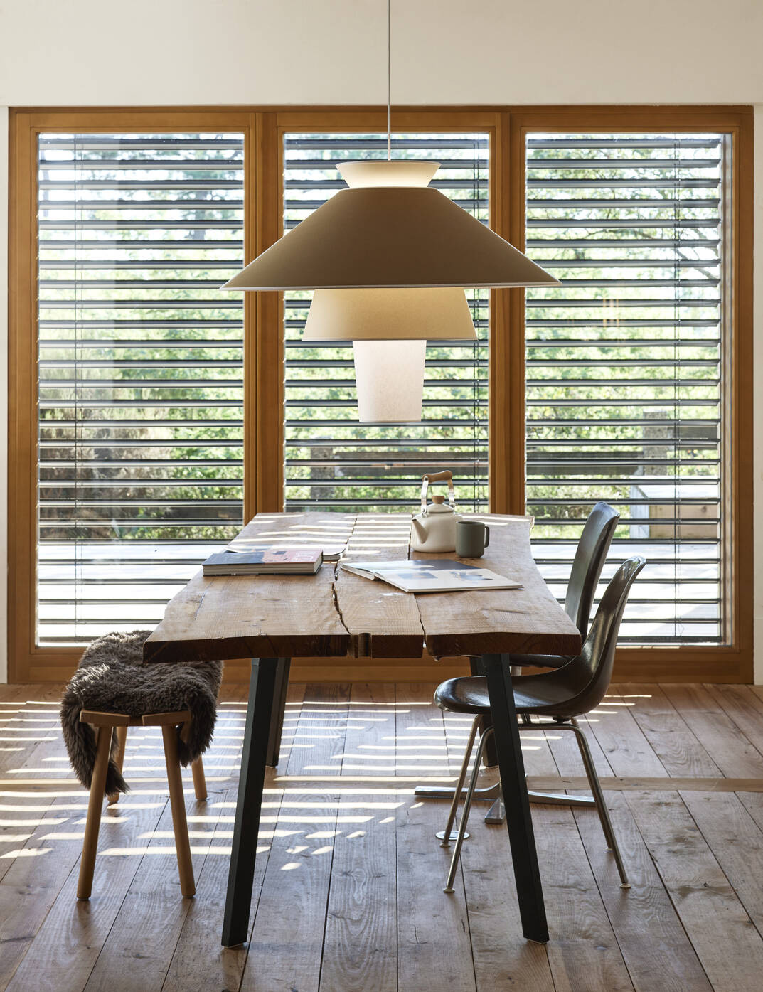 Market Set :: Ruche hanging lamp, diameter 78 cm, brown, size XL