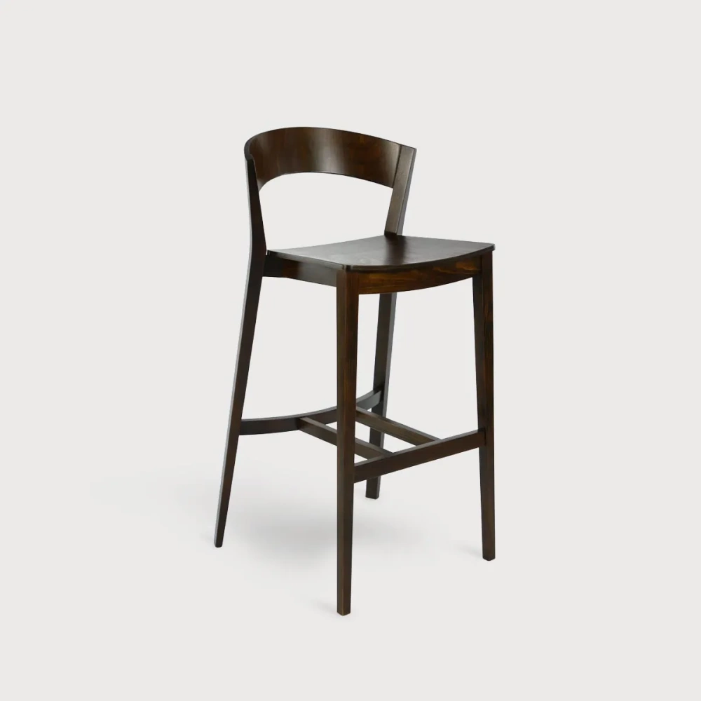 Paged :: Archer H-4800 bar stool / stool, seat height 78 cm, beech
