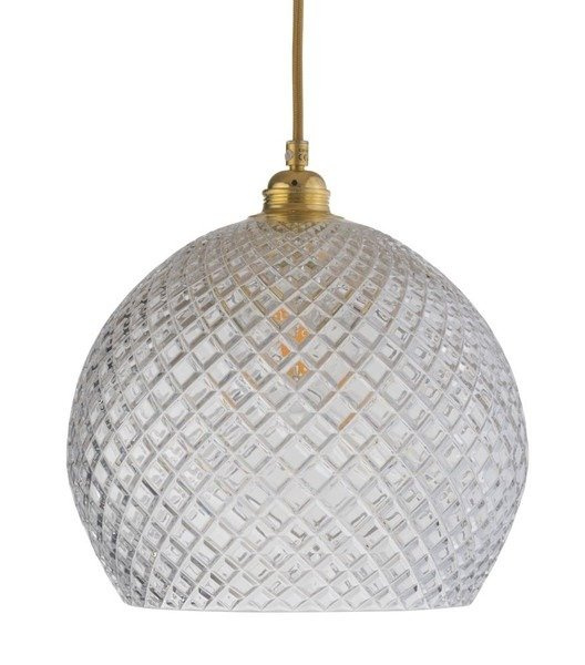 EBB & FLOW :: Hanging Lamp Rowan Crystal ?28cm gold