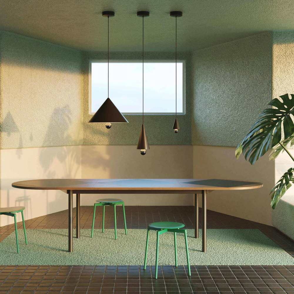 Petite Friture :: Hängelampe aus Aluminium Cherry Größe xs schwarz