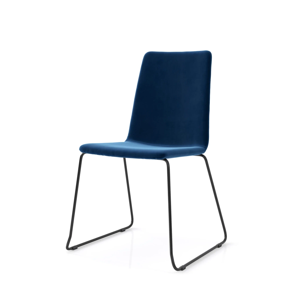 Claudie :: Lara upholstered chair, color to choose, width 58.5 cm