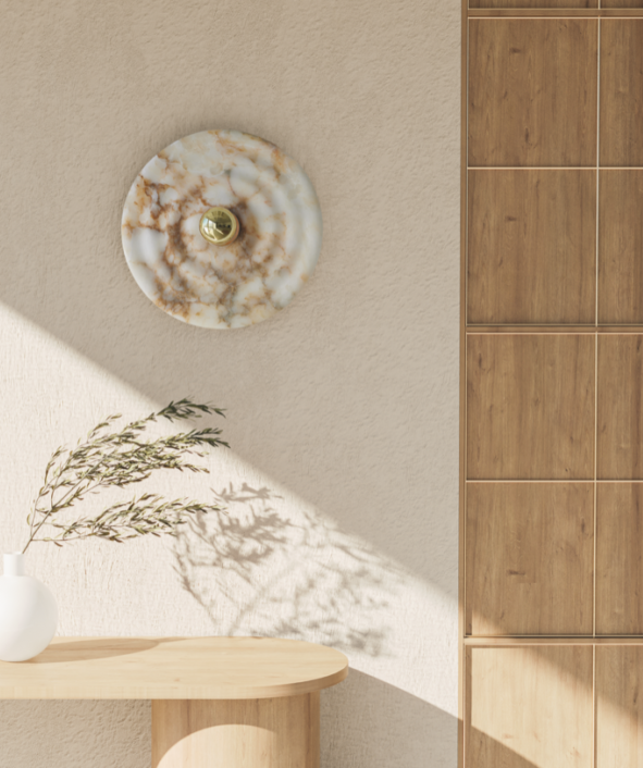 Aromas :: Wandlampe aus Metall Wave 