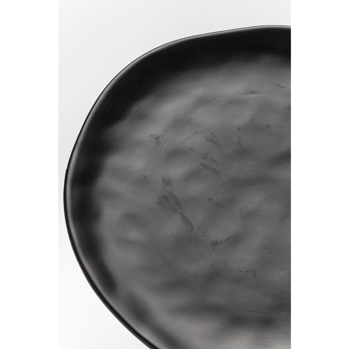 KARE Design :: Plate Organic Black dia.26cm