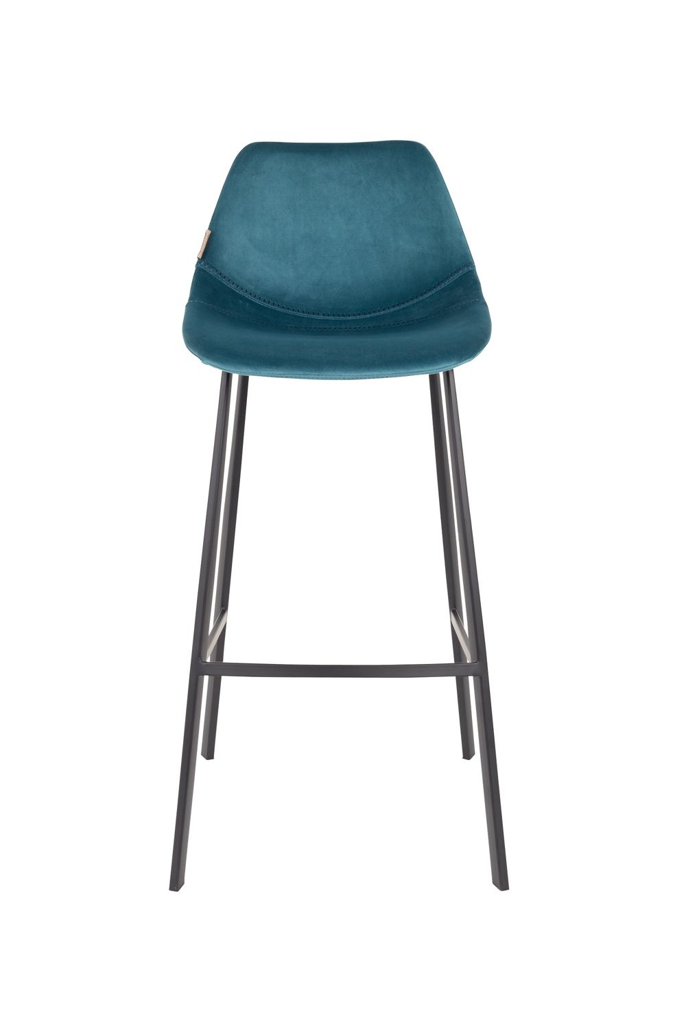 Dutchbone :: Upholstered hokey Franky blue H: 91 cm