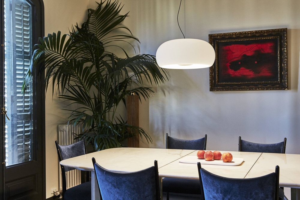 Marset :: Vetra white hanging lamp, diameter 43 cm