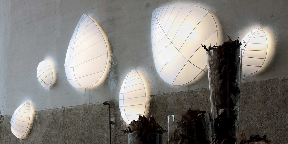 Karman :: Eden wall/ceiling lamp, height 72 cm, white