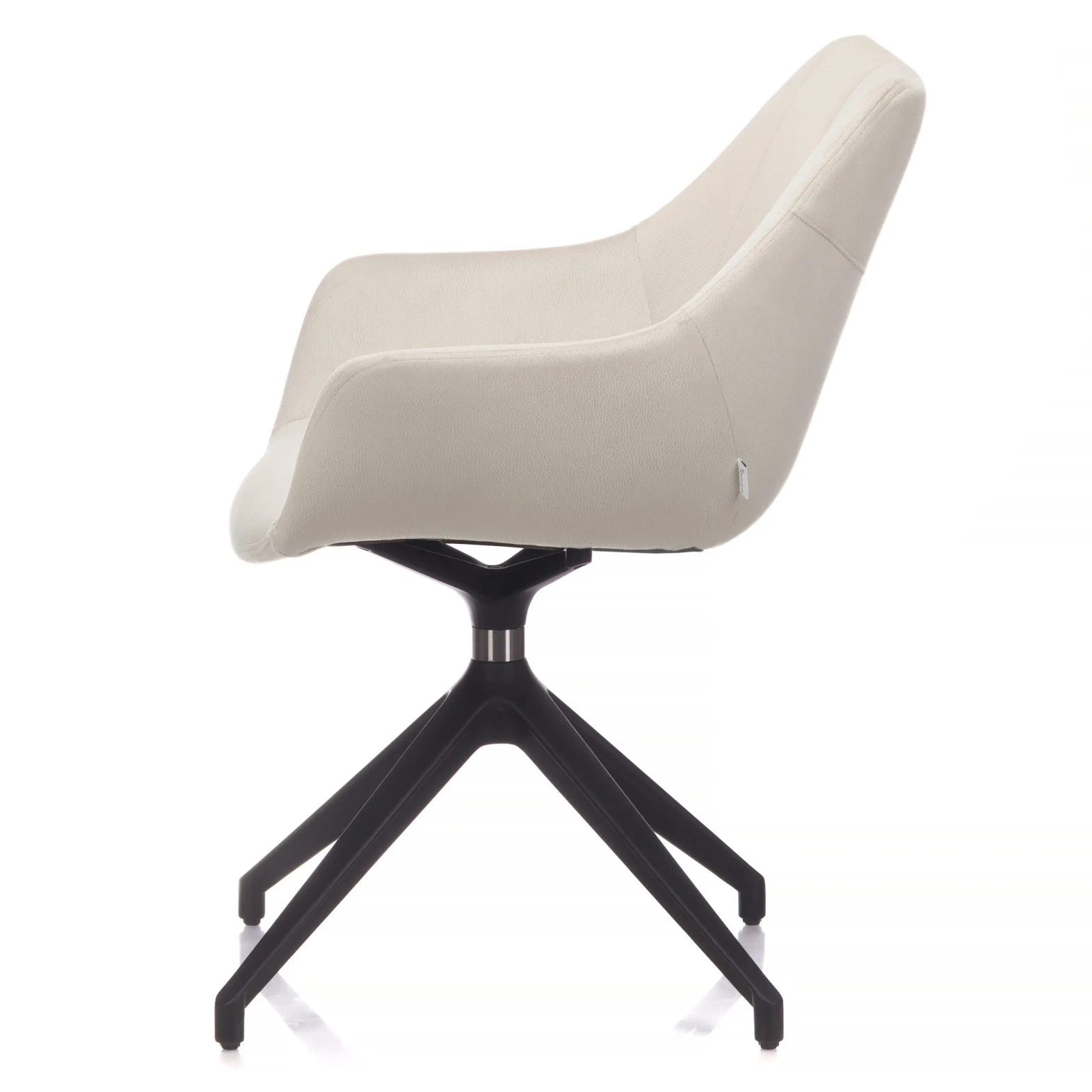 Claudie :: Simon upholstered chair with armrests, color to choose, width 61.5 cm