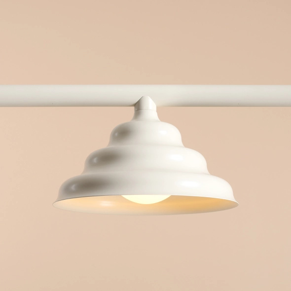 Artera :: Fala 3 hanging lamp, light cream, width 123 cm