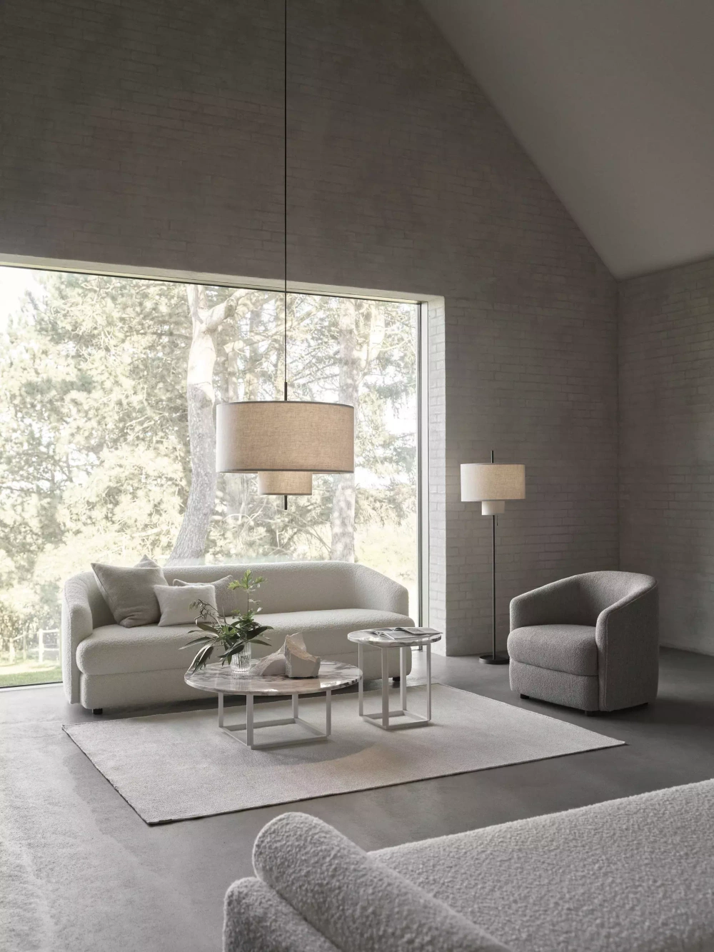 New Works :: Margin floor lamp beige height 143 cm