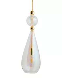 EBB & FLOW :: Lampa wisząca Smykke Chameleon złota śr. 18 cm rozm. L