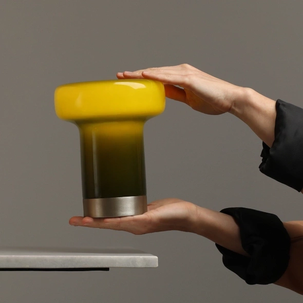 Artera :: Bonbon Lime table lamp size S height 20 cm green