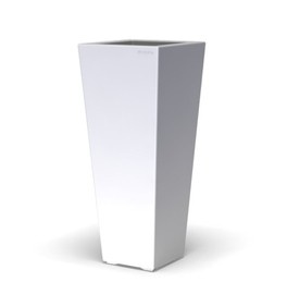 Micante :: Lidia Basic Outdoor-Blumentopf, Höhe 90 cm, weiß