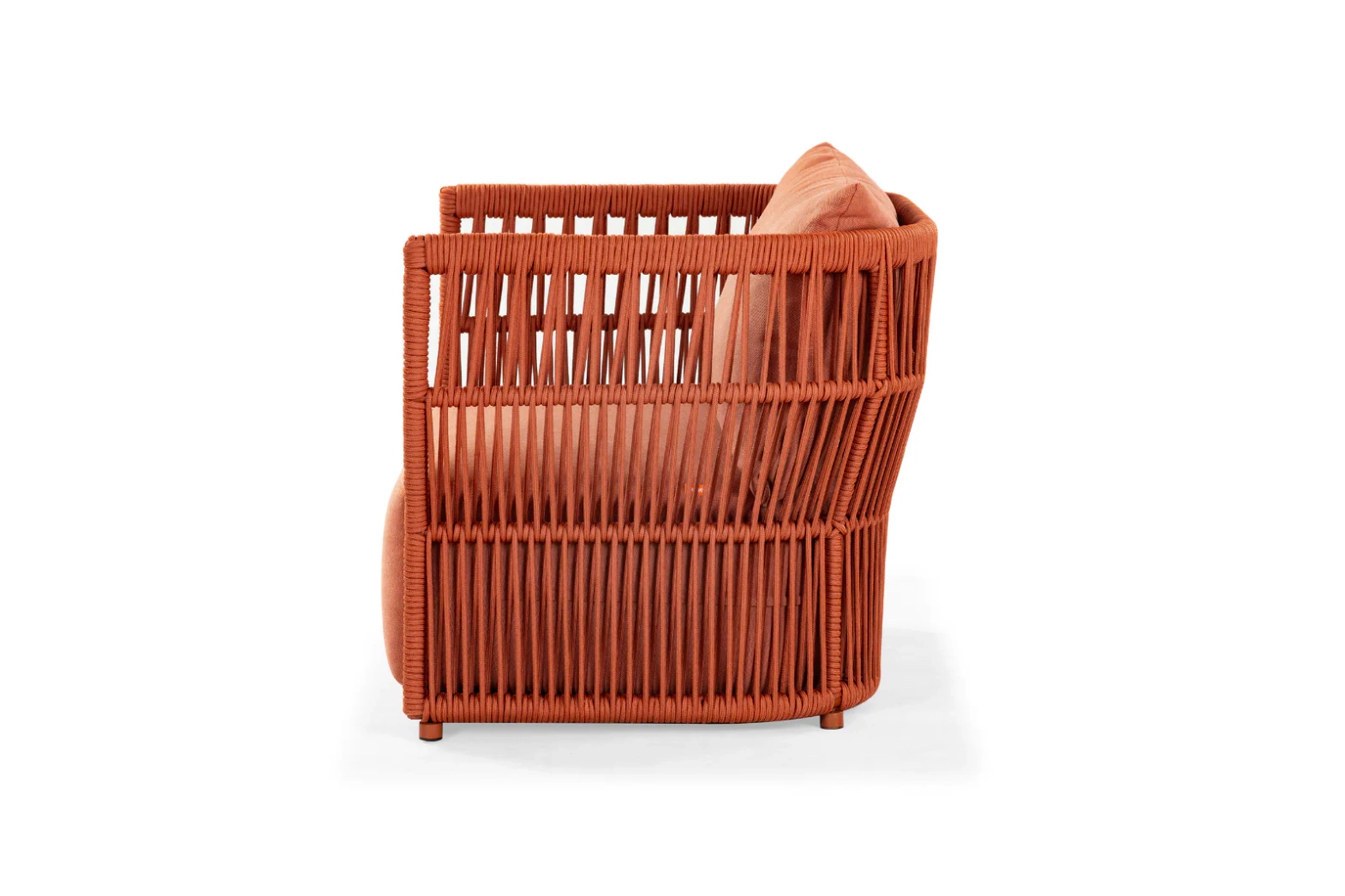 Kunesti :: Have Some Joy! Orange Garden Chair, Width 105 cm