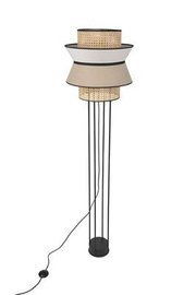 Market Set :: Floor lamp Singapour pattern 1 grey-beige H: 157 cm