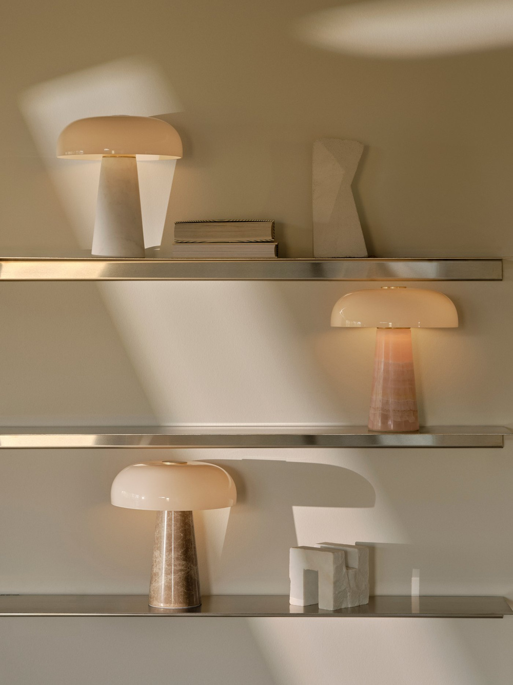 Design For The People :: Glossy Mini Beige Table Lamp