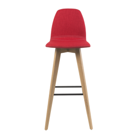 Mobitec :: Stuhl gepolstert Rob Breite 47 cm braun