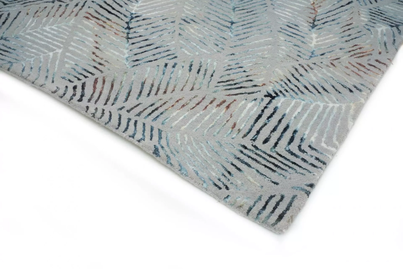 Carpet Decor :: Carpet Palms Grey handmade