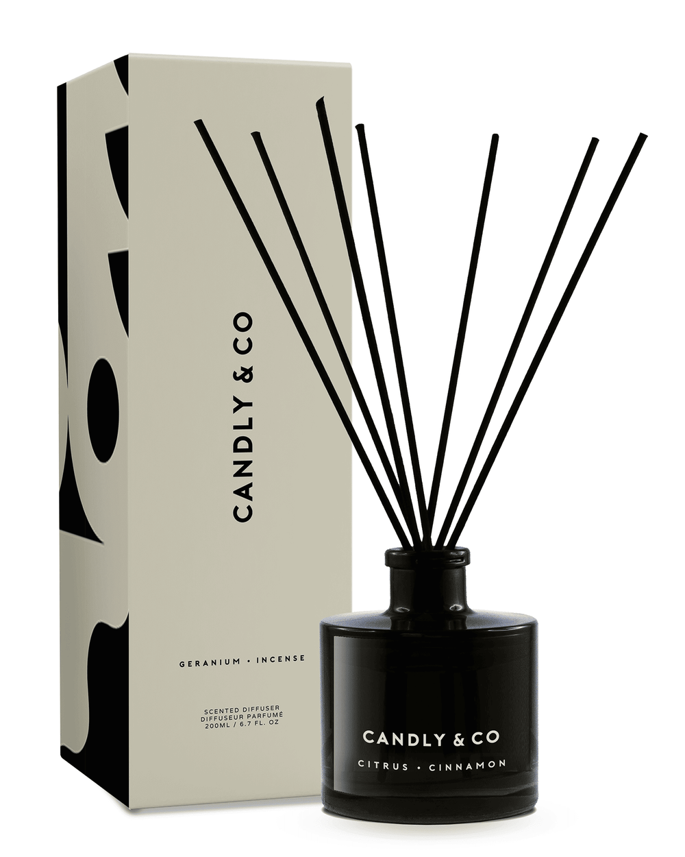 Candly :: Duftdiffusor No. 3 Świeże Cytrusy/Cynamon schwarz