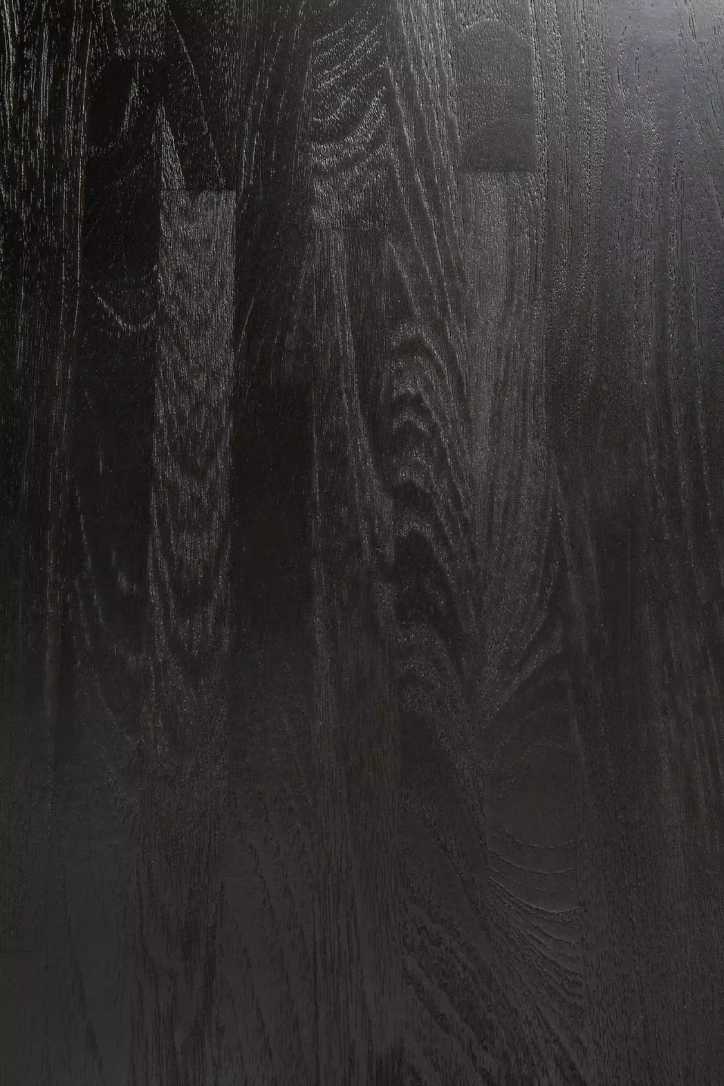 Ethnicraft :: Stolik Fin drewniany okrągły czarny wys. 50 cm