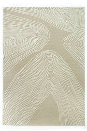 Carpet Decor :: Leicht zu reinigender Teppich in Beige und Weiß von Etna