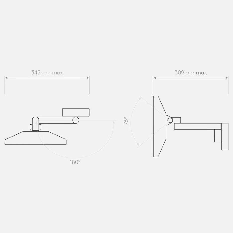 Astro :: Nagoya LED mirror with motion sensor, polished chrome, diameter 25 cm