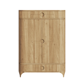 Table4U :: Wysoka komoda dębowa Giulia szer. 100 cm
