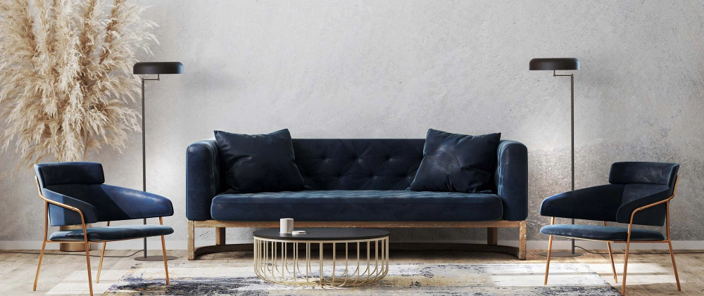 Robin :: Lampa podłogowa Rea czarna wys. 129 cm