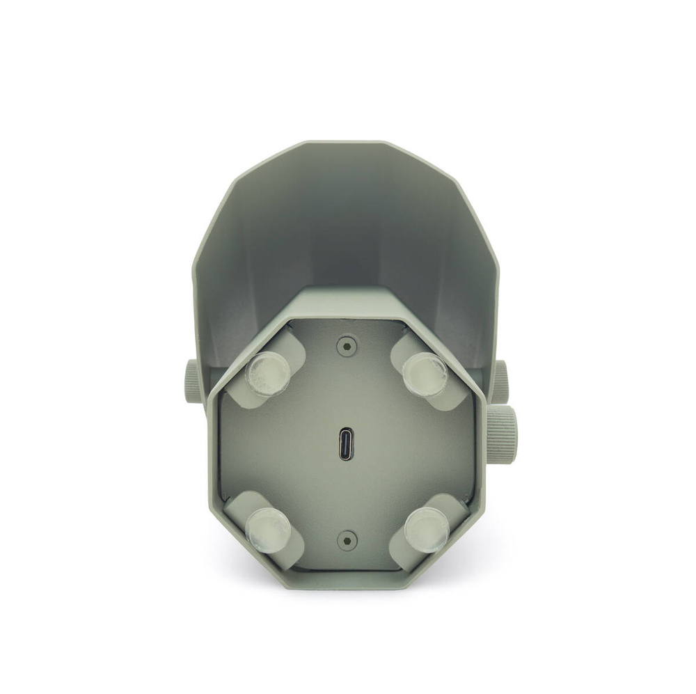 Kaspa :: Lampa przenośna Apolin wys. 18 cm szałwiowa