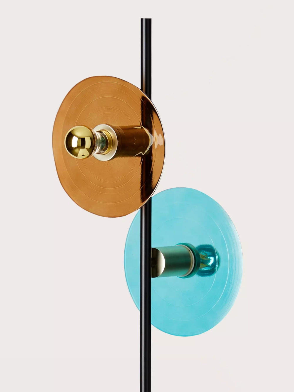 Aromas :: Ohlala orange and turquoise floor lamp h. 150 cm