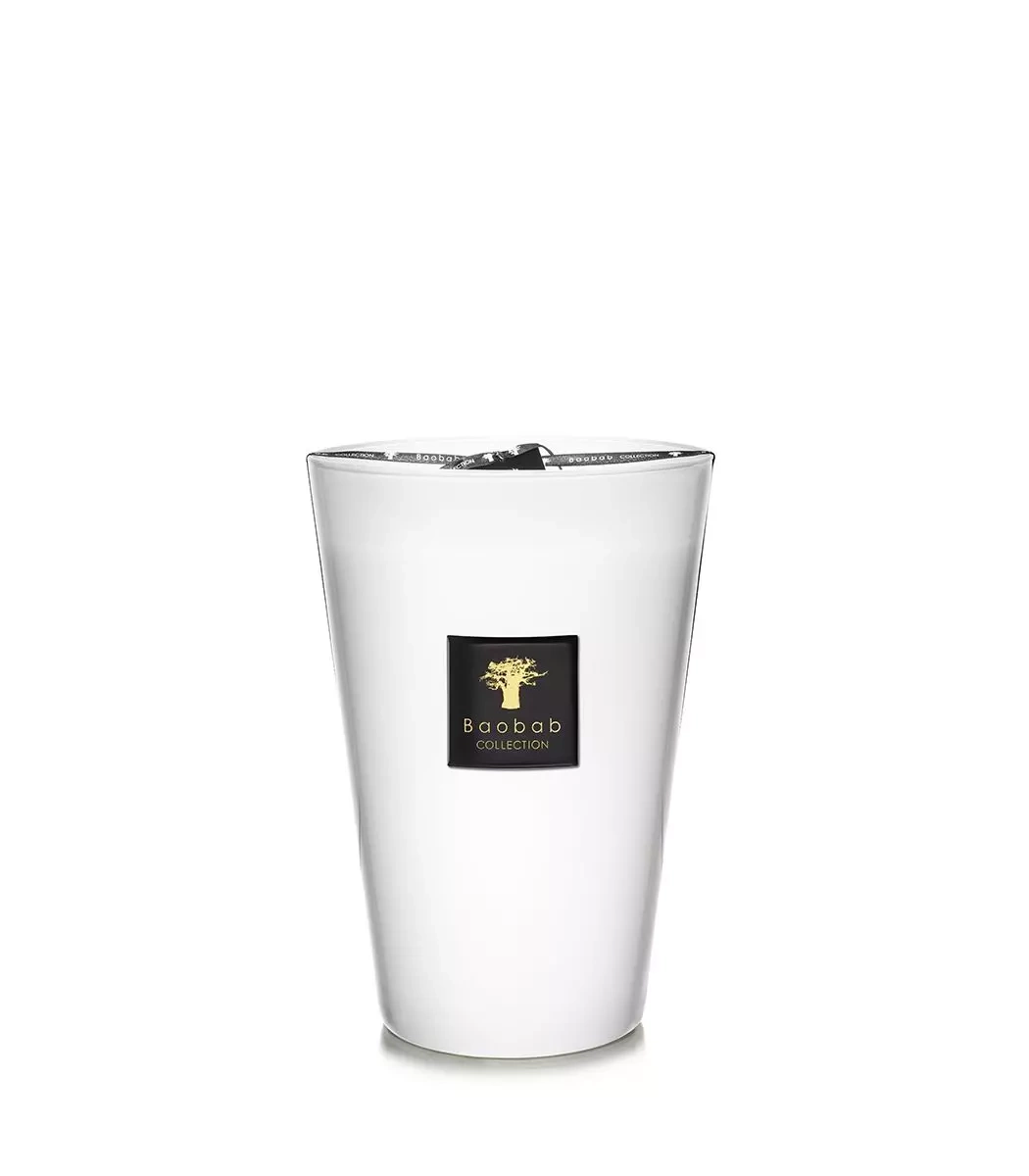 Baobab :: Świeca zapachowa Pierre de Lune biała herbata / mrożona mięta