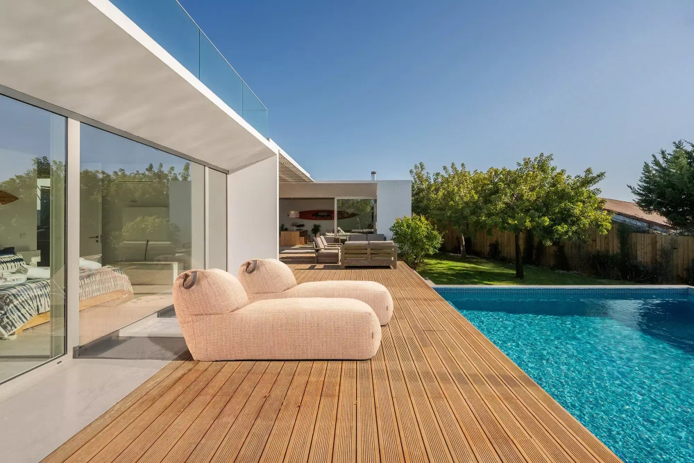 Garden Rabbit :: Big garden chaise longue, depth 170 cm, color to choose from