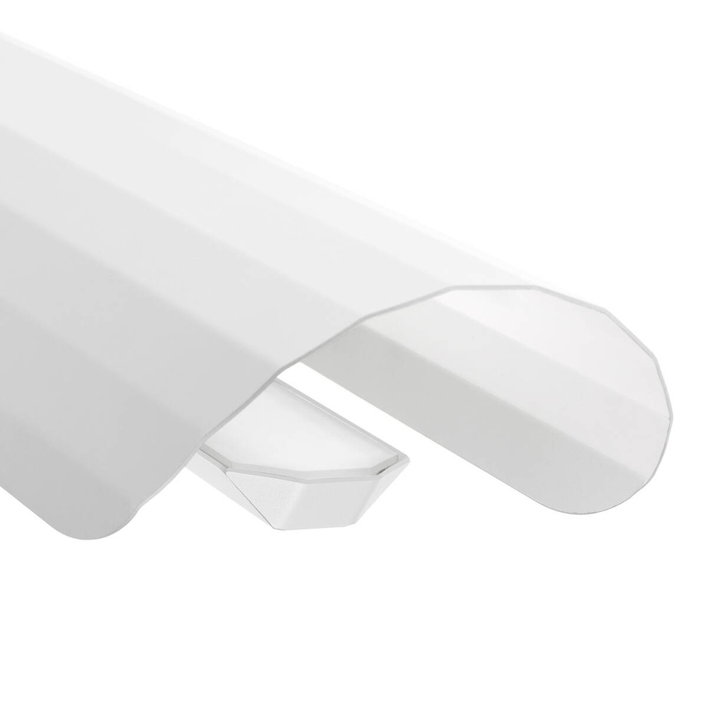 Kaspa :: Apolin linear pendant lamp, width 120 cm, white