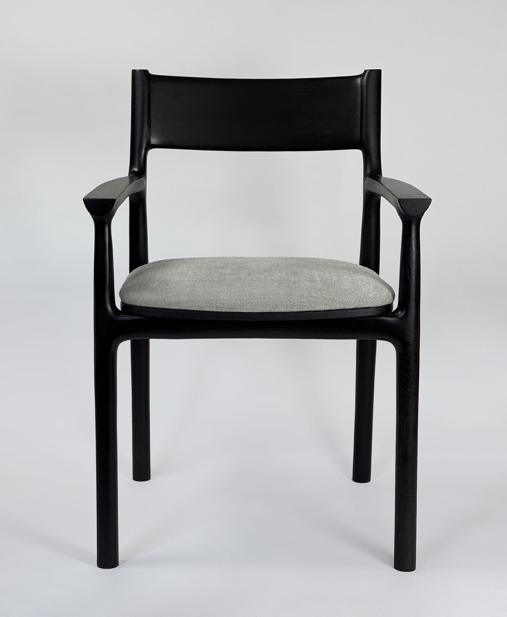 Szyszka Design :: Filo Chair, Black, Organic Oak Wood